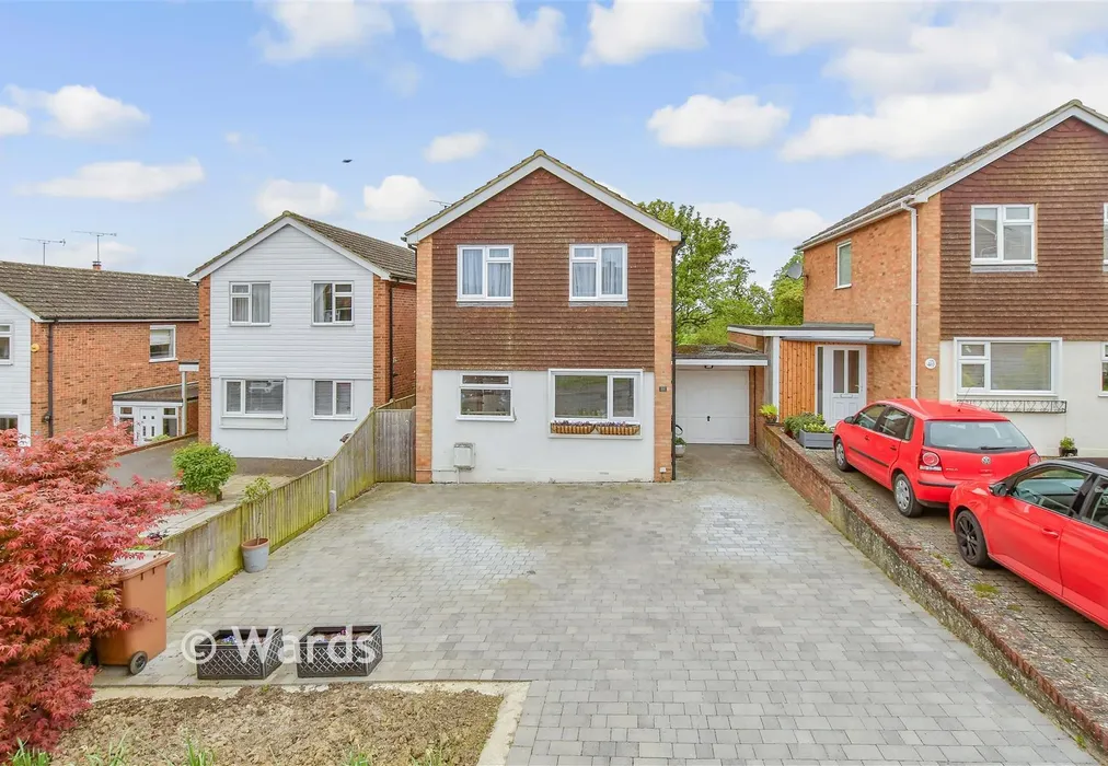 Front - Bankfields, Headcorn, Ashford, Kent - Wards of Kent