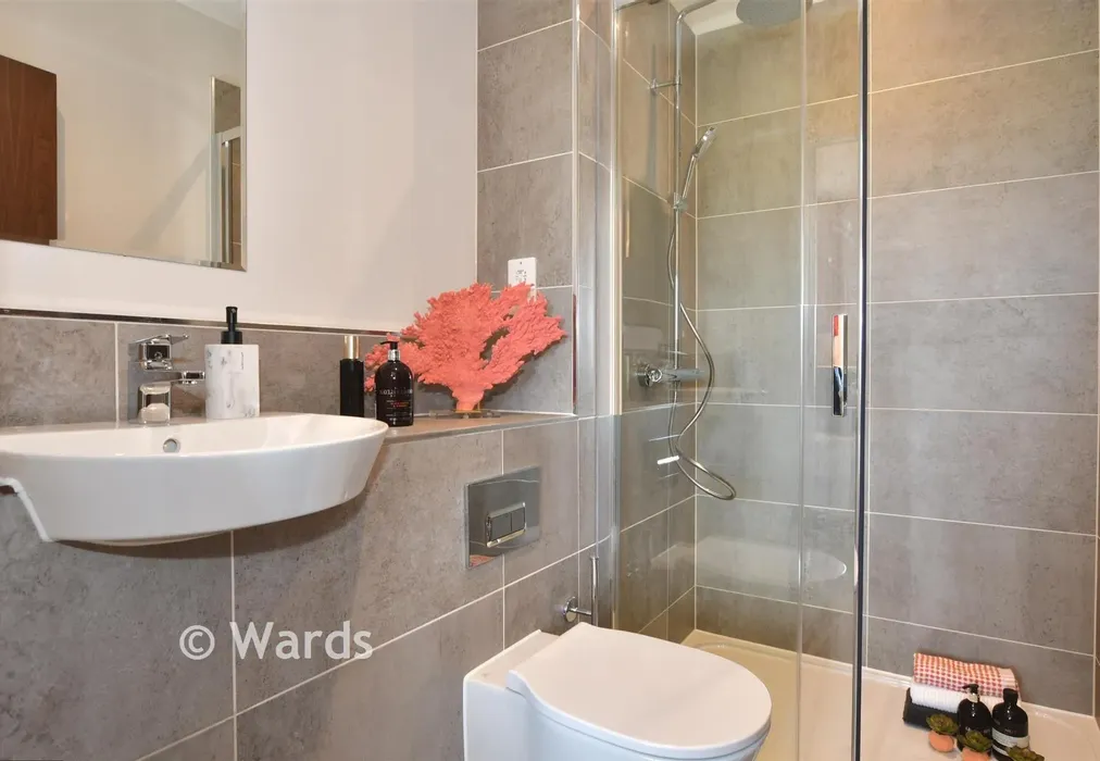 Ensuite Shower Room - Darnel Avenue, Grasmere Gardens (Phase 1), Chestfield, Whitstable, Kent - Wards of Kent