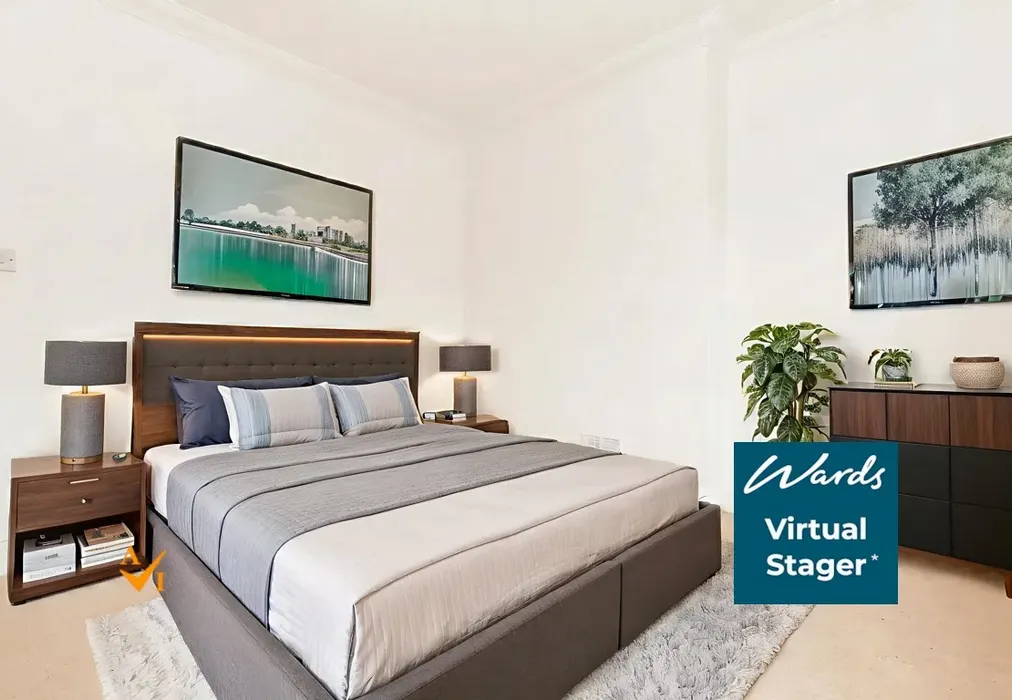 Bedroom 1 (Modern style) - High Street, Hadlow, Tonbridge, Kent - Wards of Kent