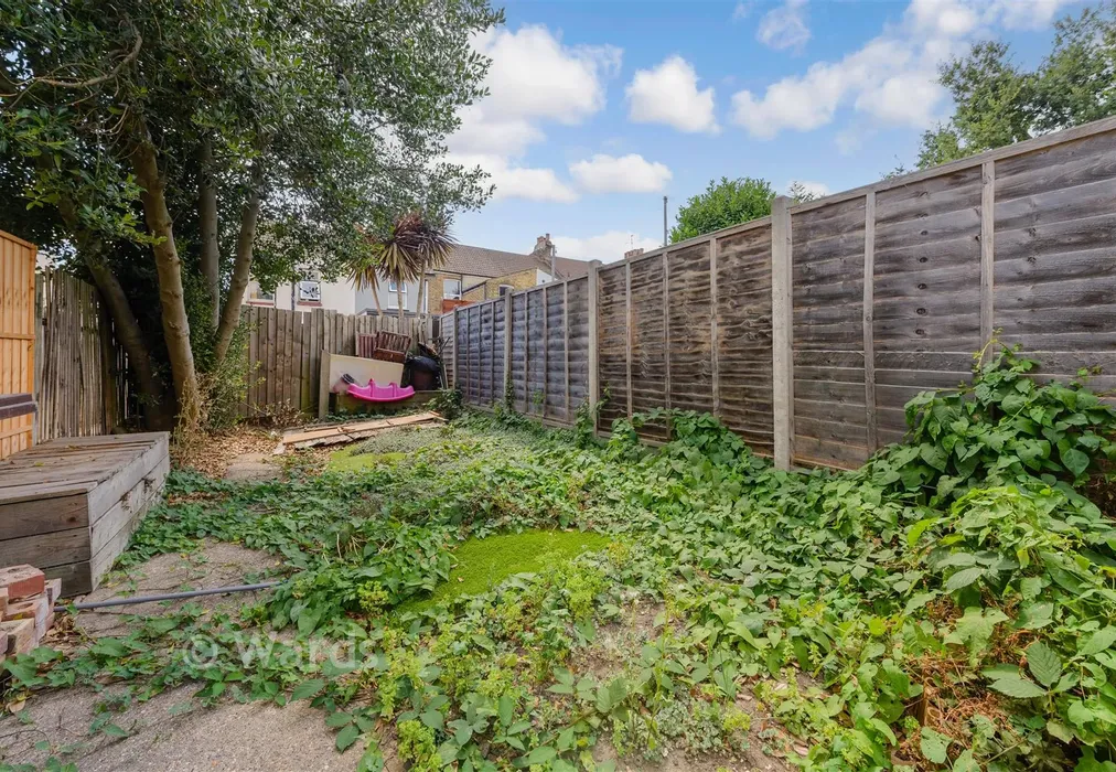 Rear Garden - Frederick Road, Gillingham, Kent - Wards of Kent