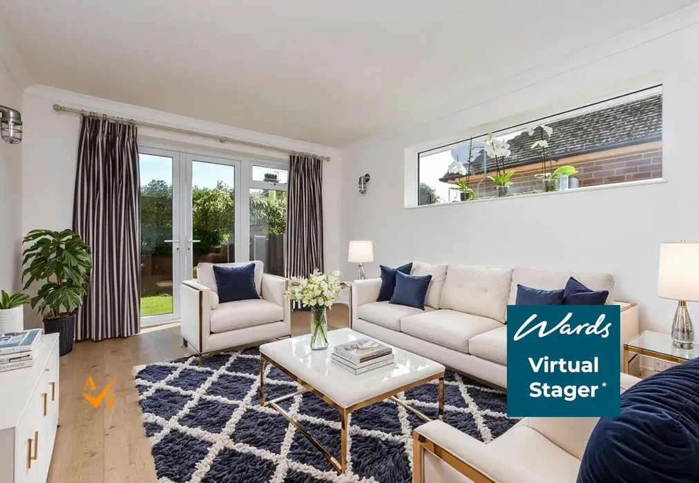 Lounge (Modern style) - Linden Avenue, Broadstairs, Kent - Wards of Kent