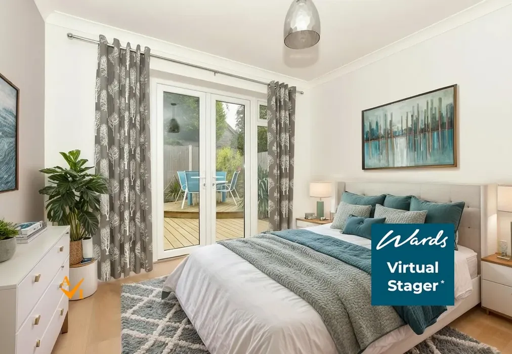 Bedroom 2 (Modern style) - Linden Avenue, Broadstairs, Kent - Wards of Kent