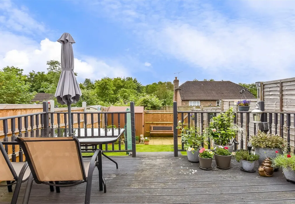 Rear Garden - Merton Road, Bearsted, Maidstone, Kent - Wards of Kent