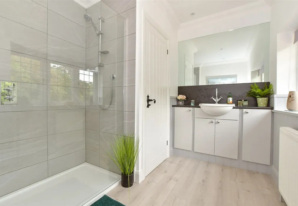 Shower Room - Hillway Road, Bembridge, Isle of Wight - Wards of Kent