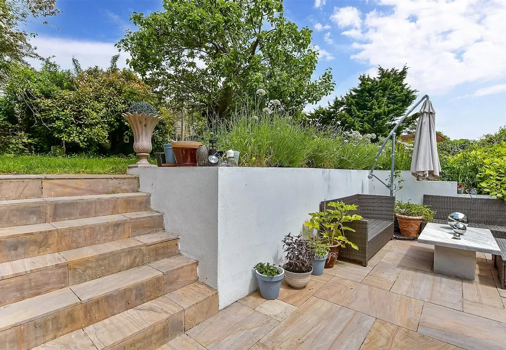 Patio / Decking - Midhurst Rise, Brighton, East Sussex - Wards of Kent