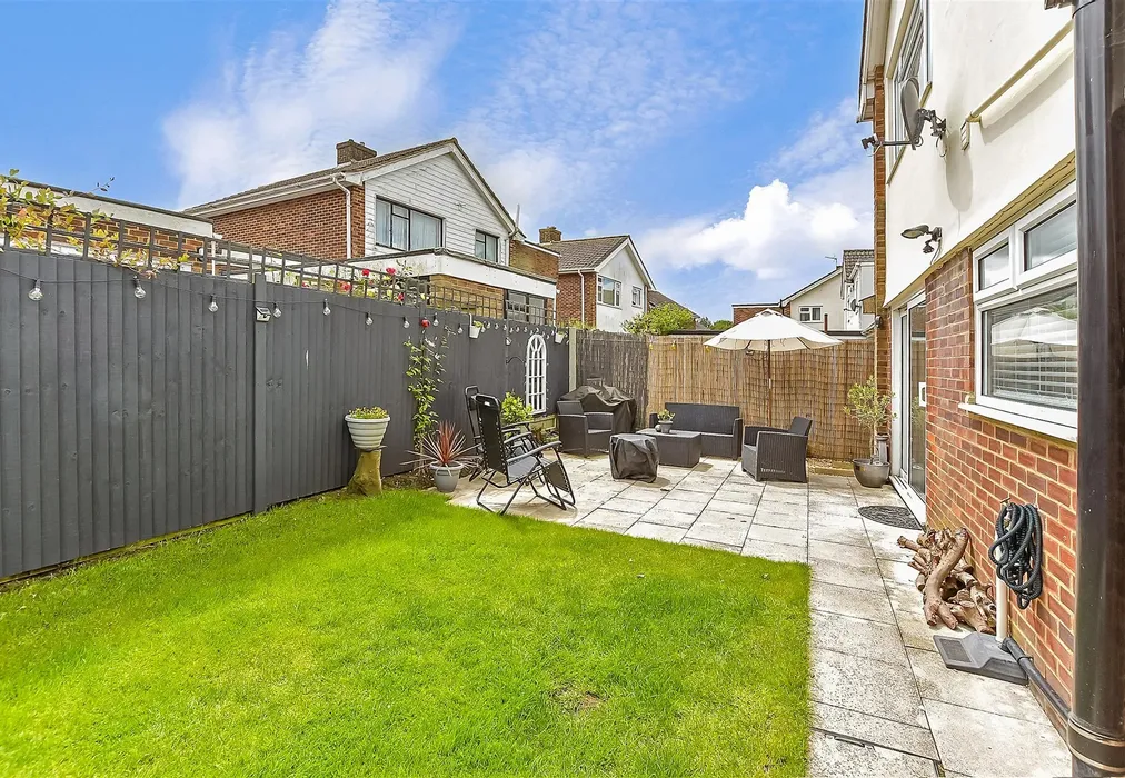 Rear Garden - Pay Street, Densole, Folkestone, Kent - Wards of Kent