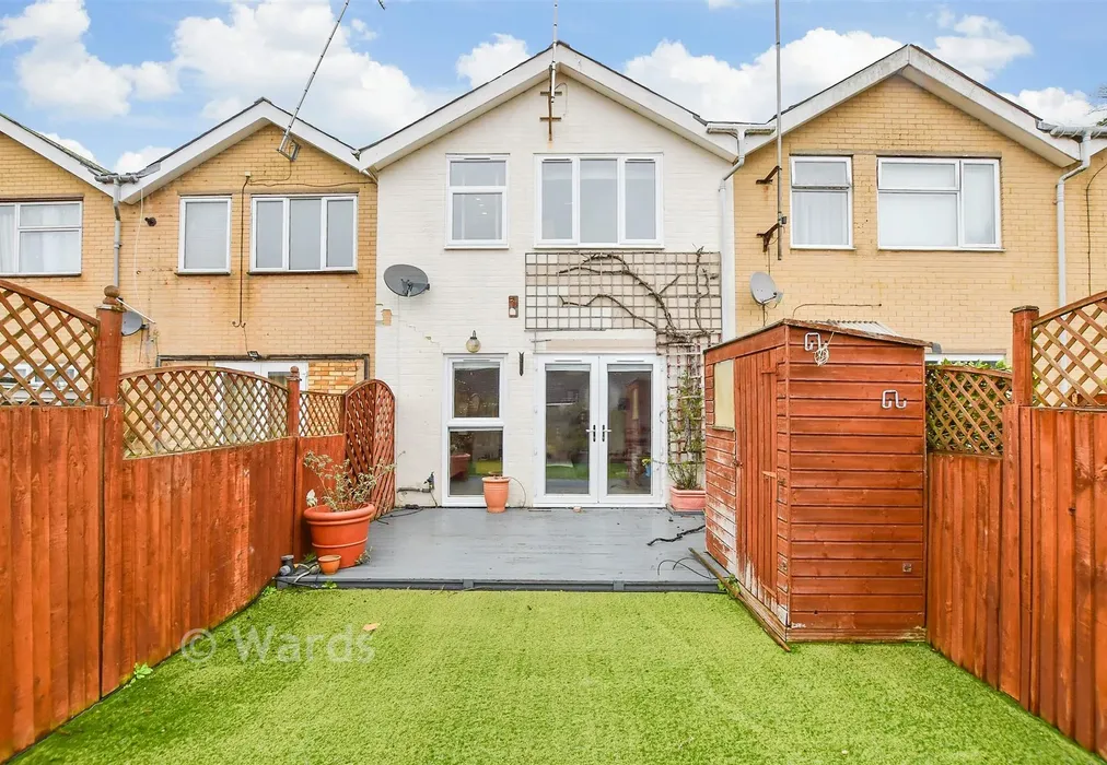 Rear Elevation - Mansfield Walk, Maidstone, Kent - Wards of Kent