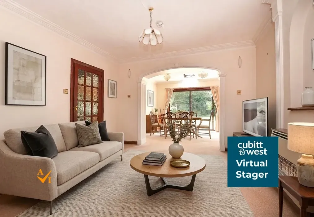 Family Area (Contemporary style) - Horley Road, Charlwood, Horley, Surrey - Wards of Kent