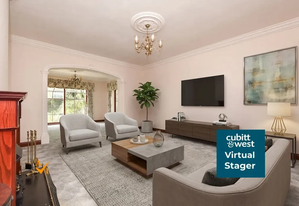 Lounge (Contemporary style) - Horley Road, Charlwood, Horley, Surrey - Wards of Kent
