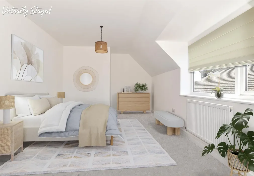 Bedroom 1 Staged - Holman House, Station Road, Staplehurst, Kent - Wards of Kent