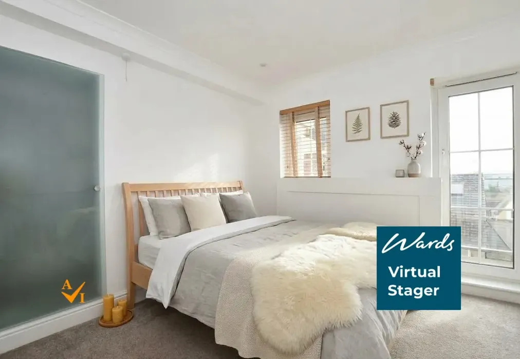 Bedroom (Nordic style) - Maidstone Road, Paddock Wood, Tonbridge, Kent - Wards of Kent