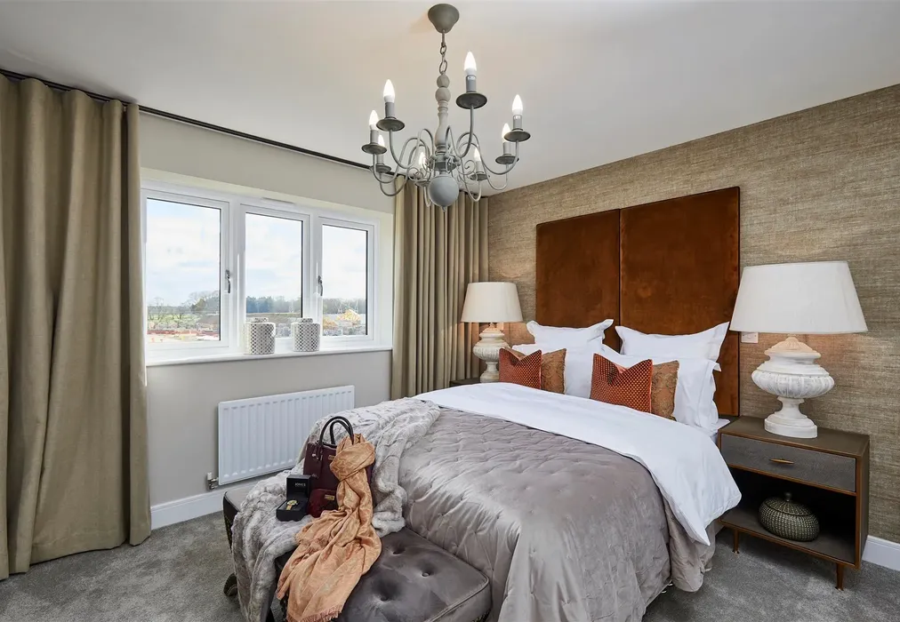 Bedroom - Oswald Norris Way, Woodgate, Pease Pottage, Crawley, West Sussex - Wards of Kent