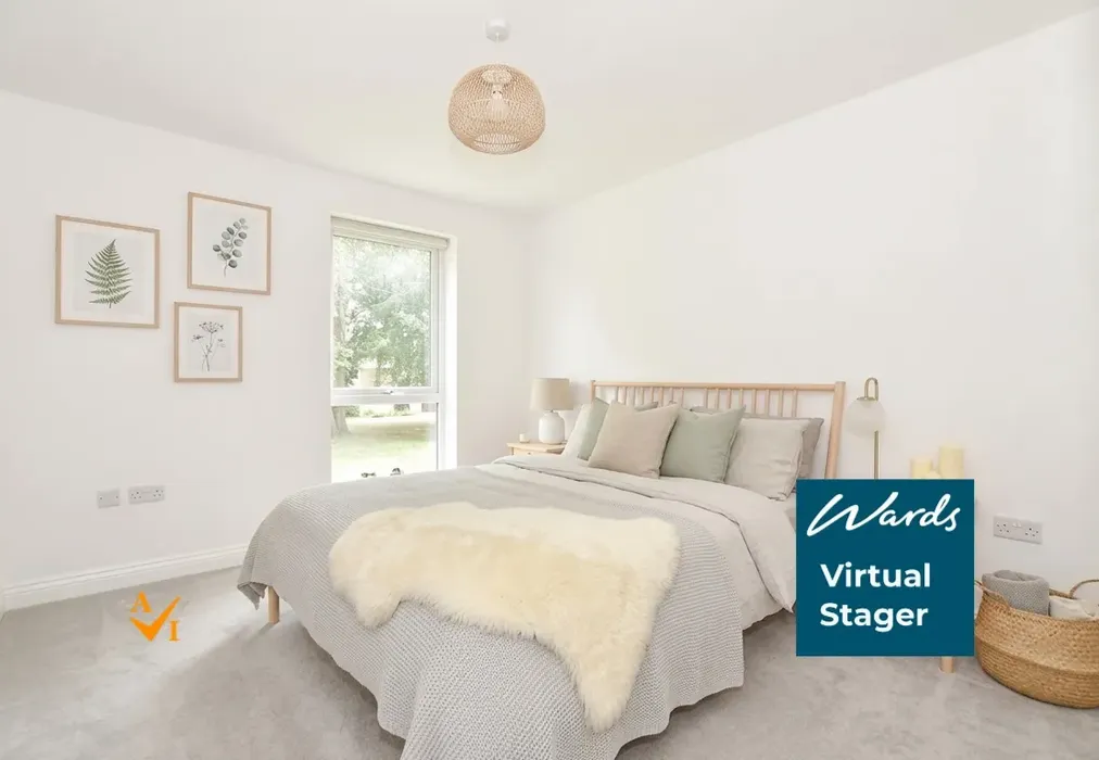 Bedroom 1 (Nordic style) - Wills Crescent, West Malling, Kent - Wards of Kent