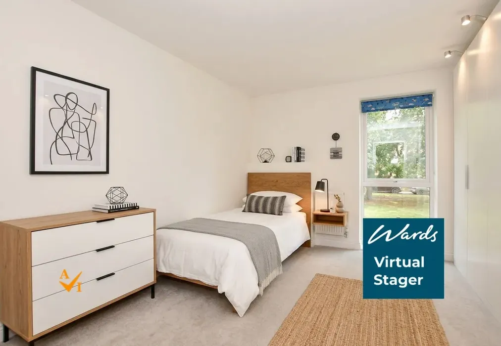 Bedroom 2 (Modern style) - Wills Crescent, West Malling, Kent - Wards of Kent