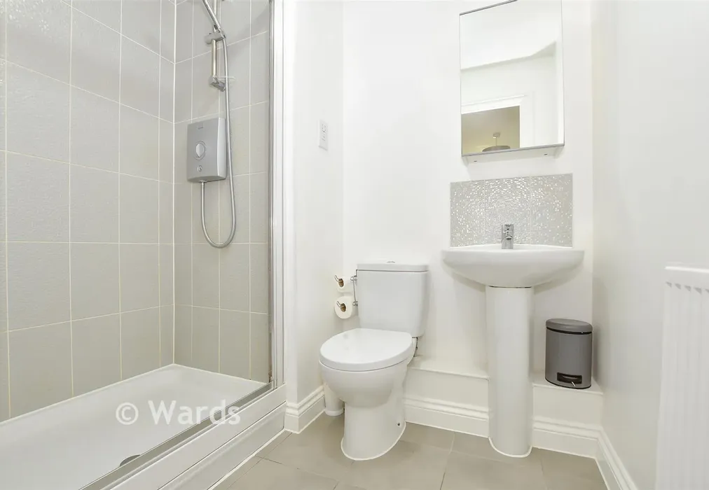 En-Suite Shower Room - Wills Crescent, West Malling, Kent - Wards of Kent
