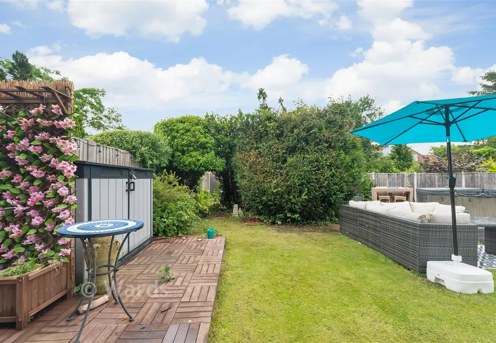 Rear Garden - Cricketers Drive, Meopham, Kent - Wards of Kent