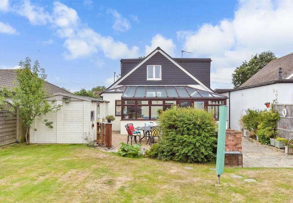 Rear Garden - Sefter Road, Bognor Regis, West Sussex - Wards of Kent