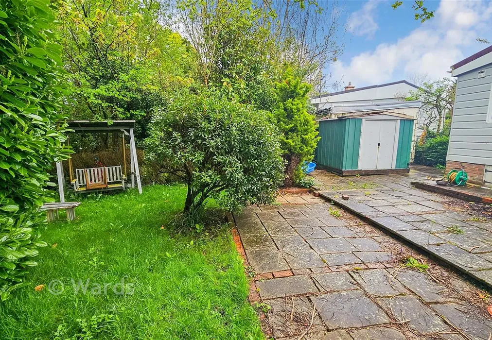 Rear Garden - East Hill Road, Knatts Valley, Sevenoaks, Kent - Wards of Kent
