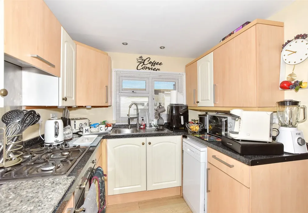 Kitchen - New Dover Road, Capel Le Ferne, Folkestone, Kent - Wards of Kent