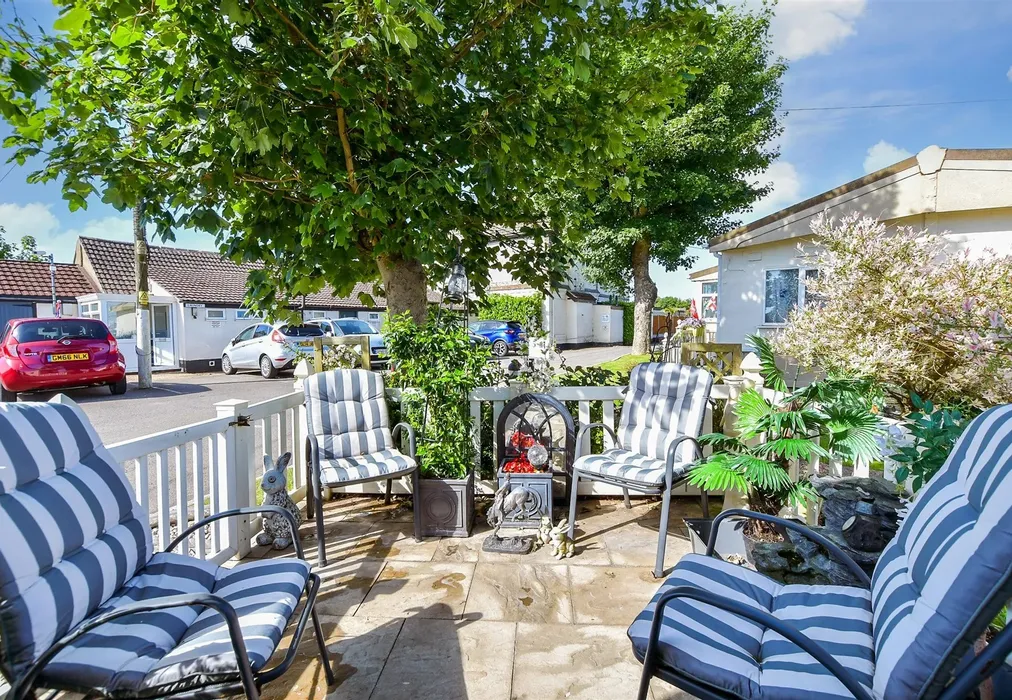 Patio / Decking - New Dover Road, Capel Le Ferne, Folkestone, Kent - Wards of Kent