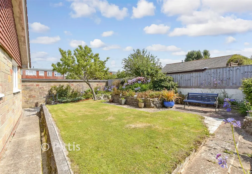 Rear Garden - Central Way, Sandown, Isle of Wight - Wards of Kent
