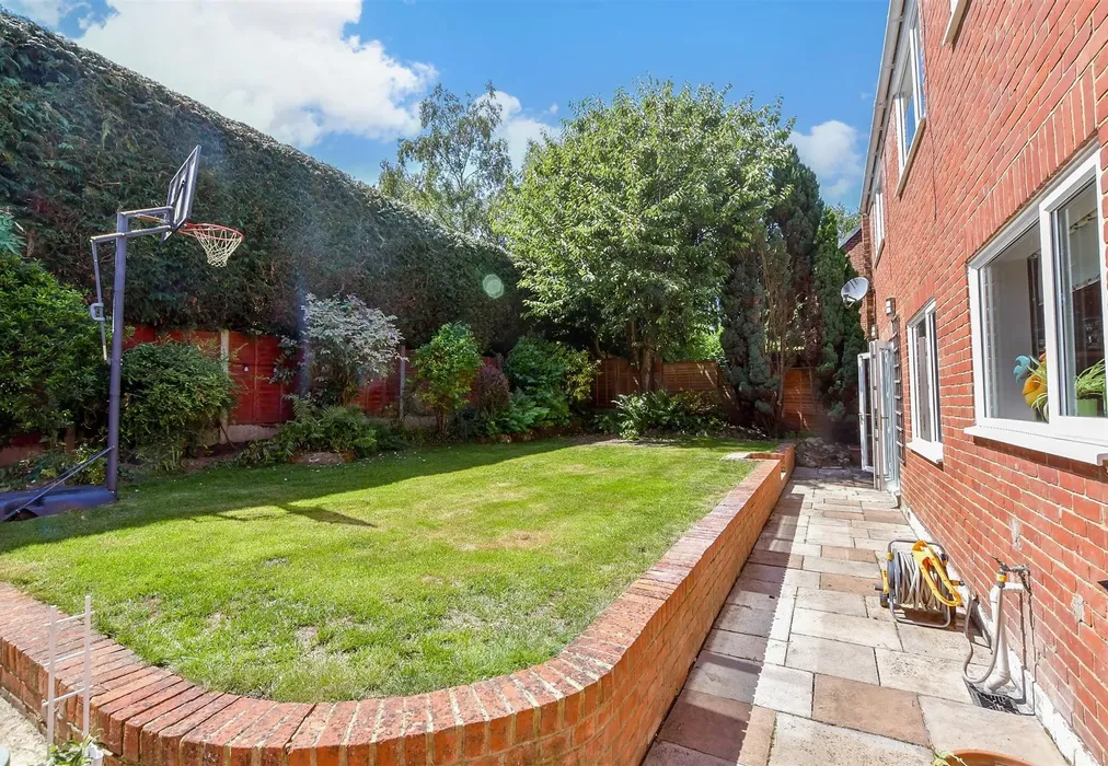 Rear Garden - Blythe Road, Maidstone, Kent - Wards of Kent
