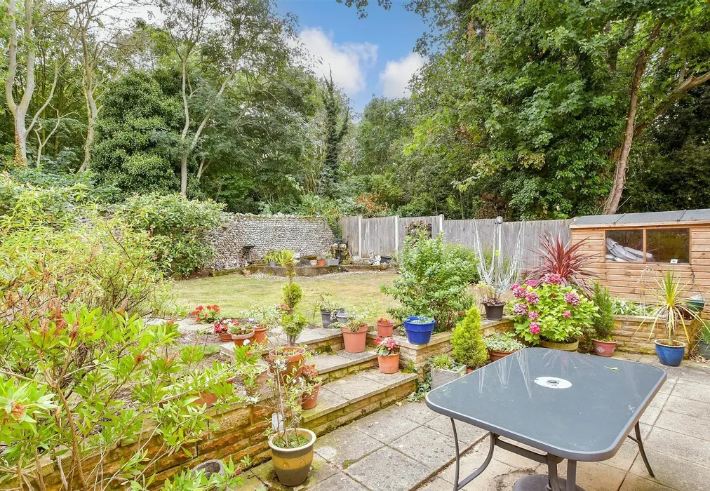 Rear Garden - Northbourne Way, Cliftonville, Margate, Kent - Wards of Kent