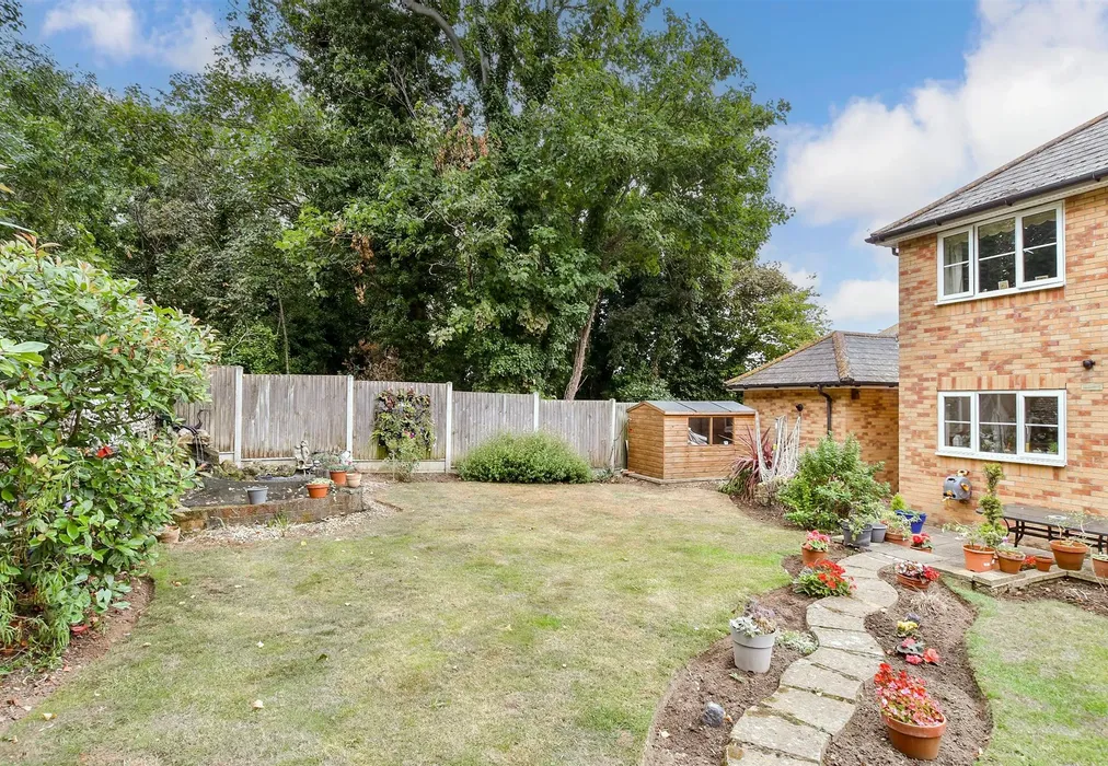 Rear Garden - Northbourne Way, Cliftonville, Margate, Kent - Wards of Kent