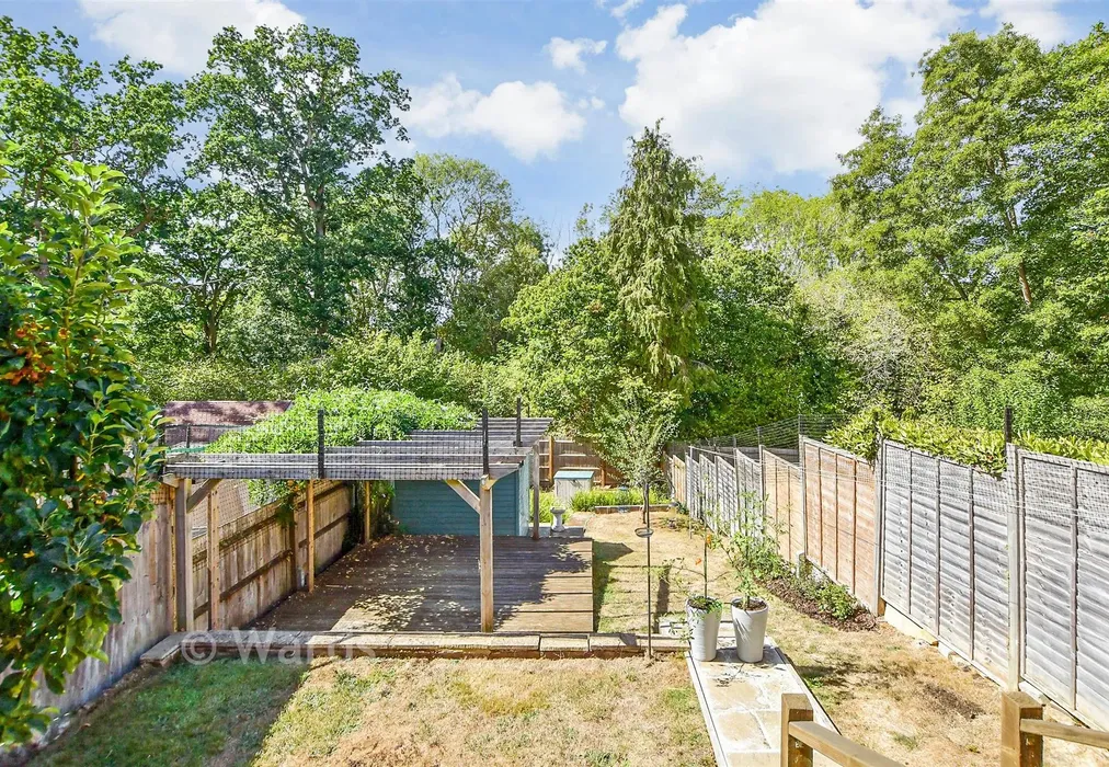 Rear Garden - Turner Road, Tonbridge, Kent - Wards of Kent