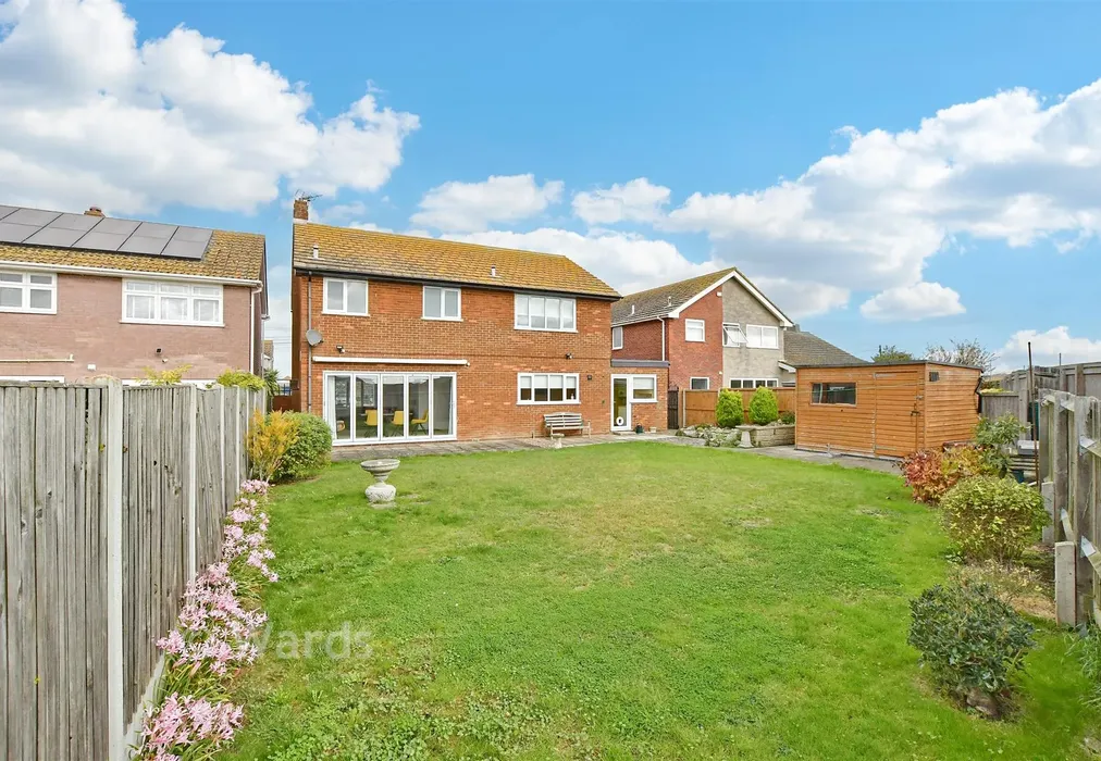Rear Elevation - Daryngton Avenue, Birchington, Kent - Wards of Kent