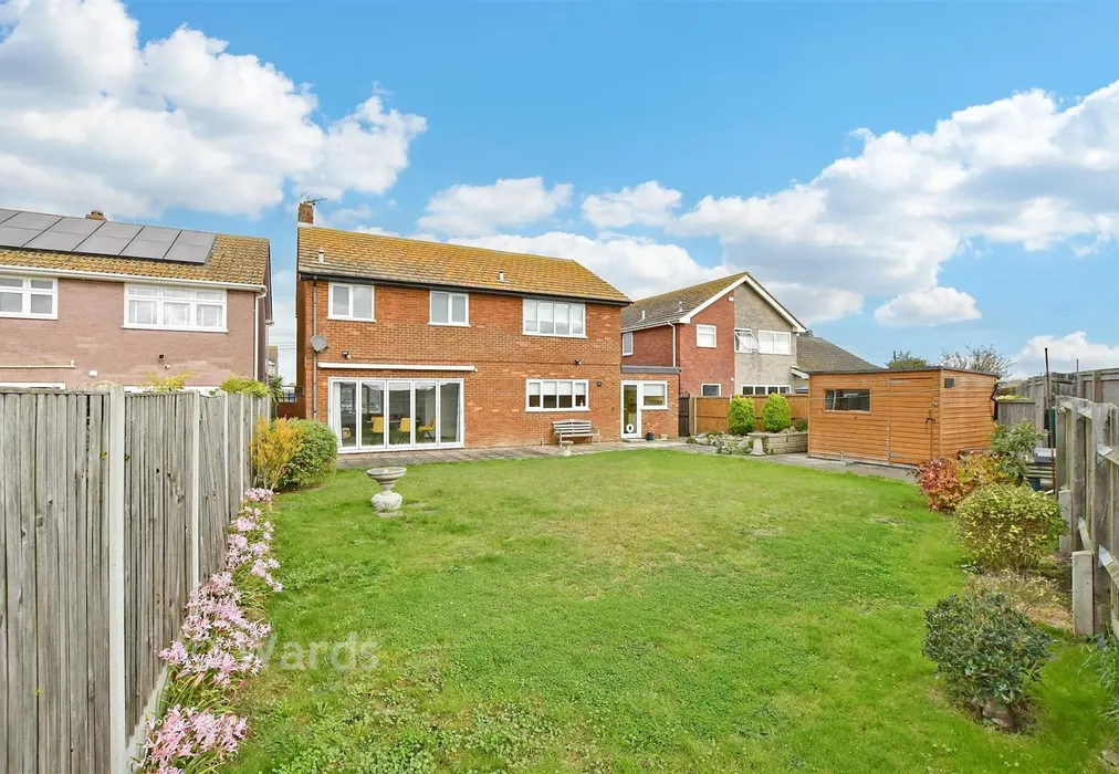 Rear Elevation - Daryngton Avenue, Birchington, Kent - Wards of Kent