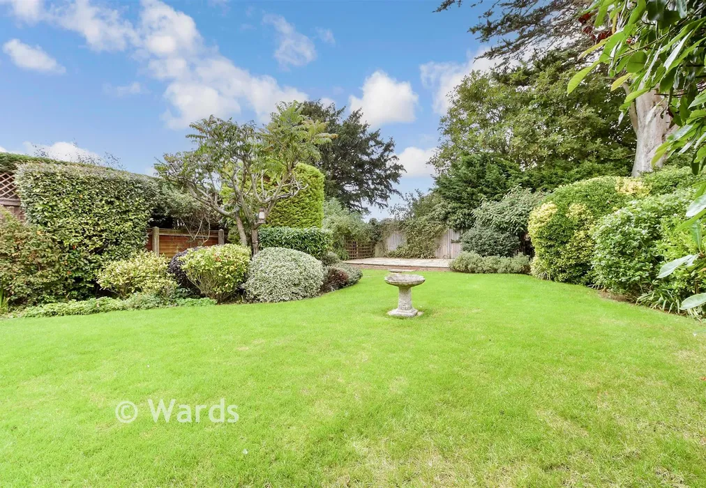 Rear Garden - Queens Avenue, Birchington, Kent - Wards of Kent