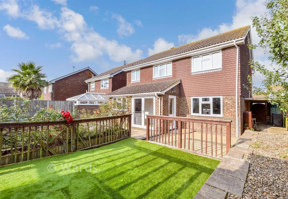 Rear Garden - Friends Avenue, Margate, Kent - Wards of Kent