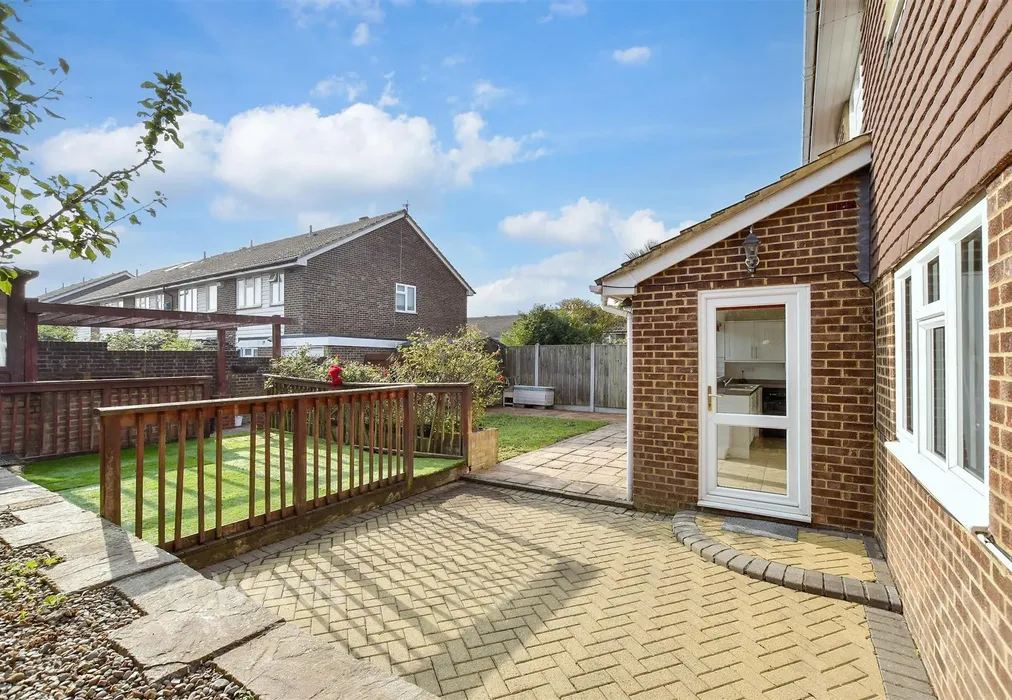 Rear Garden - Friends Avenue, Margate, Kent - Wards of Kent