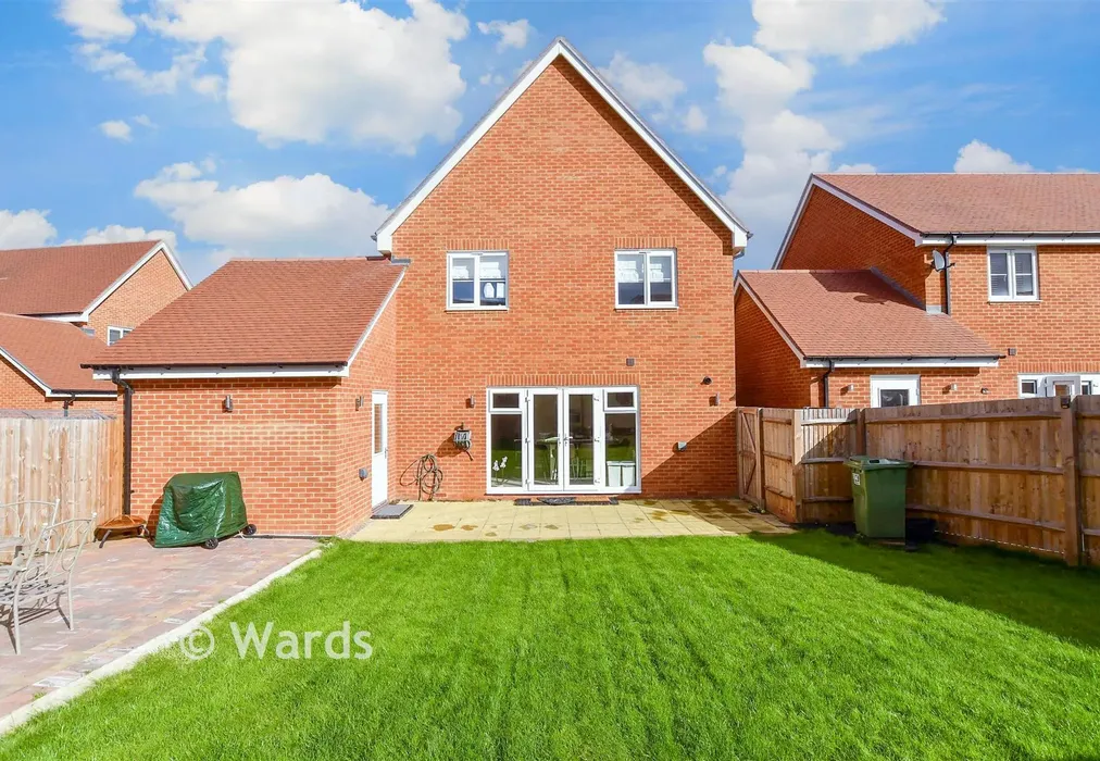 Rear Elevation - Ellis Field, Otham, Maidstone, Kent - Wards of Kent