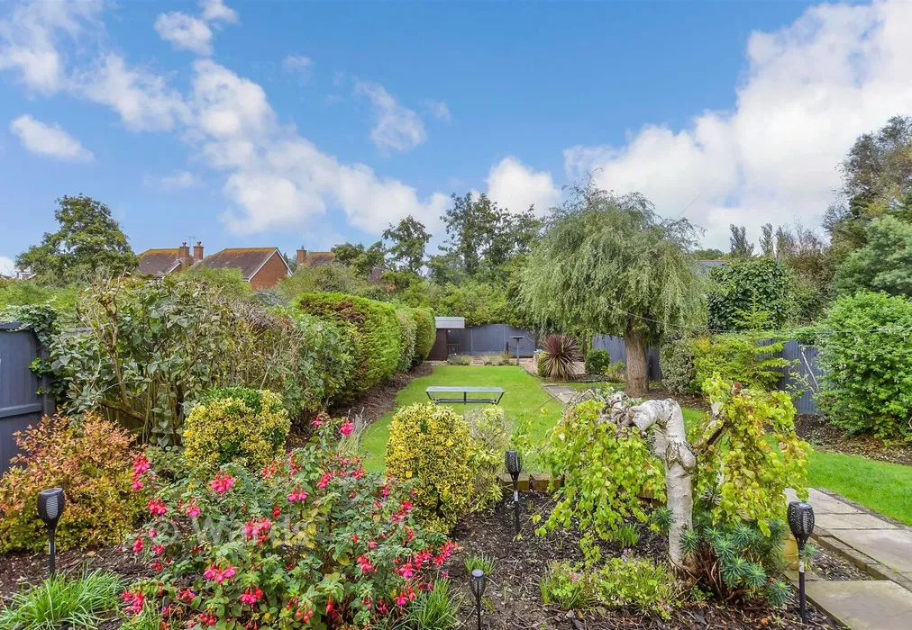 Rear Garden - Sydney Road, Whitstable, Kent - Wards of Kent