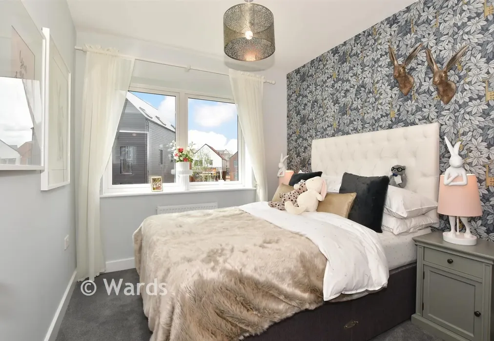 Bedroom 3 - Grasmere Gardens, Darnel Avenue, Chestfield, Whitstable, Kent - Wards of Kent