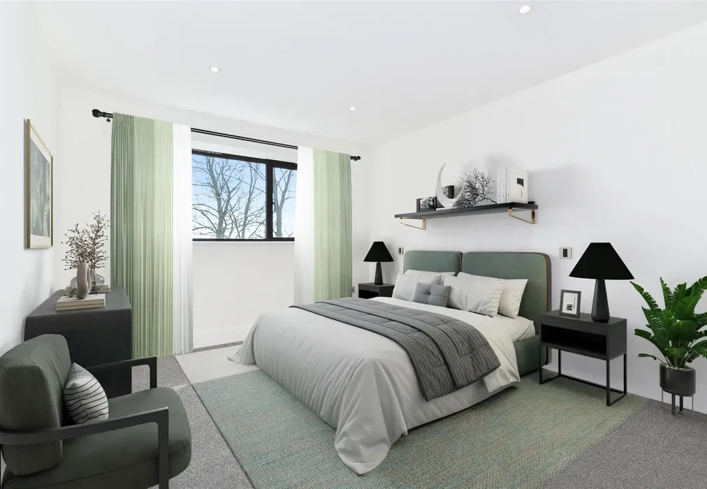 Bedroom 1 Staged - Firs Lane, Hollingbourne, The Firs, Hollingbourne, Maidstone, Kent - Wards of Kent