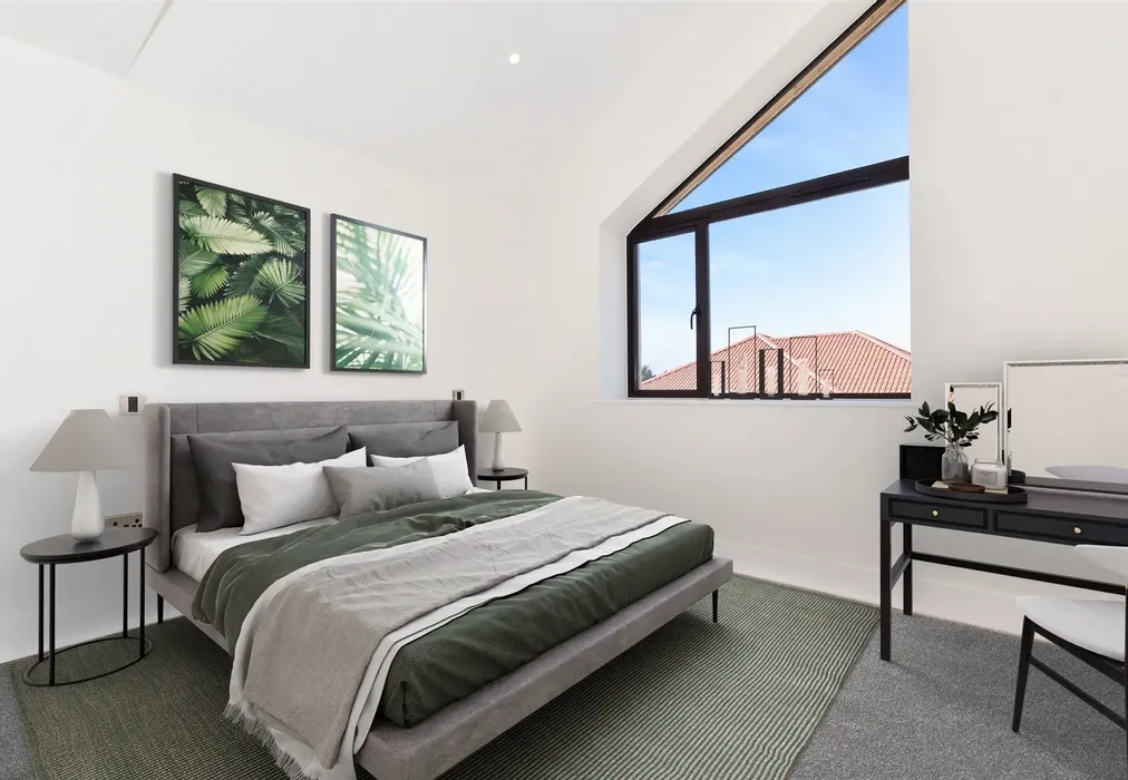 Bedroom 2 Staged - Firs Lane, Hollingbourne, The Firs, Hollingbourne, Maidstone, Kent - Wards of Kent