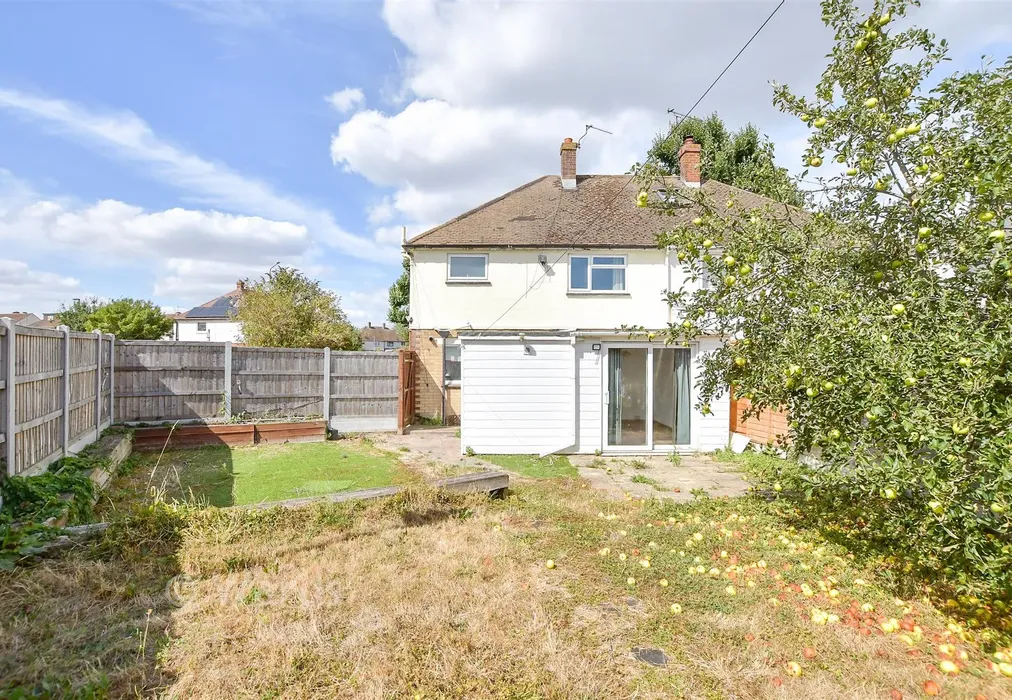 Rear Elevation - Kent Avenue, Maidstone, Kent - Wards of Kent