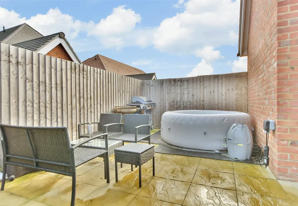 Rear Garden - Cambria Crescent, Sittingbourne, Kent - Wards of Kent