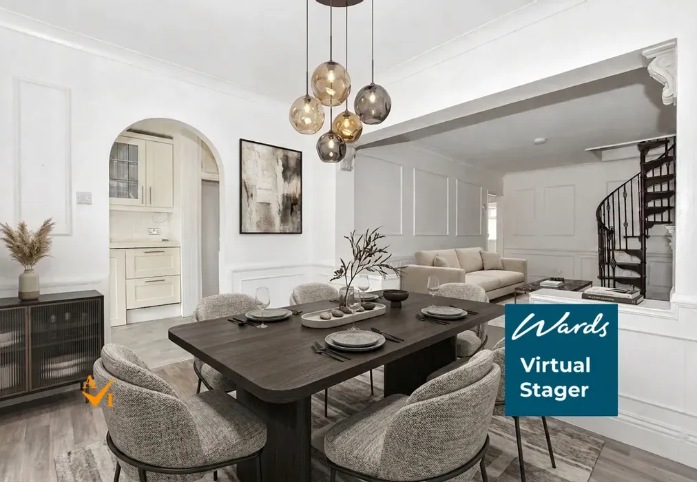 Dining Area (Contemporary style) - Hever Avenue, West Kingsdown, Sevenoaks, Kent - Wards of Kent