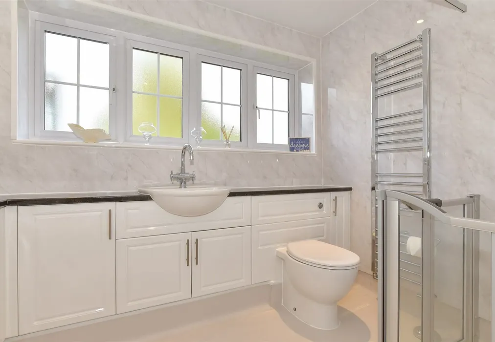 Wet Room - Hever Road, West Kingsdown, Sevenoaks, Kent - Wards of Kent