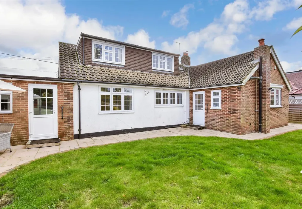 Rear Elevation - Hever Road, West Kingsdown, Sevenoaks, Kent - Wards of Kent