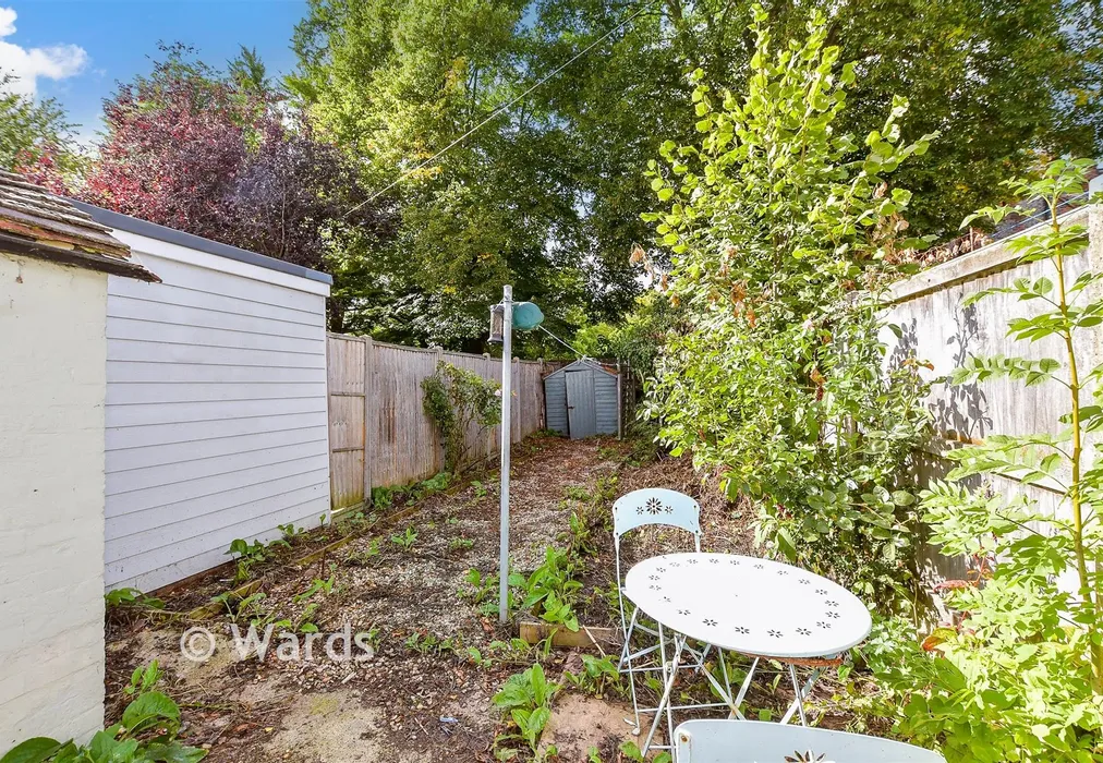 Rear Garden - St. Peter's Place, Canterbury, Kent - Wards of Kent