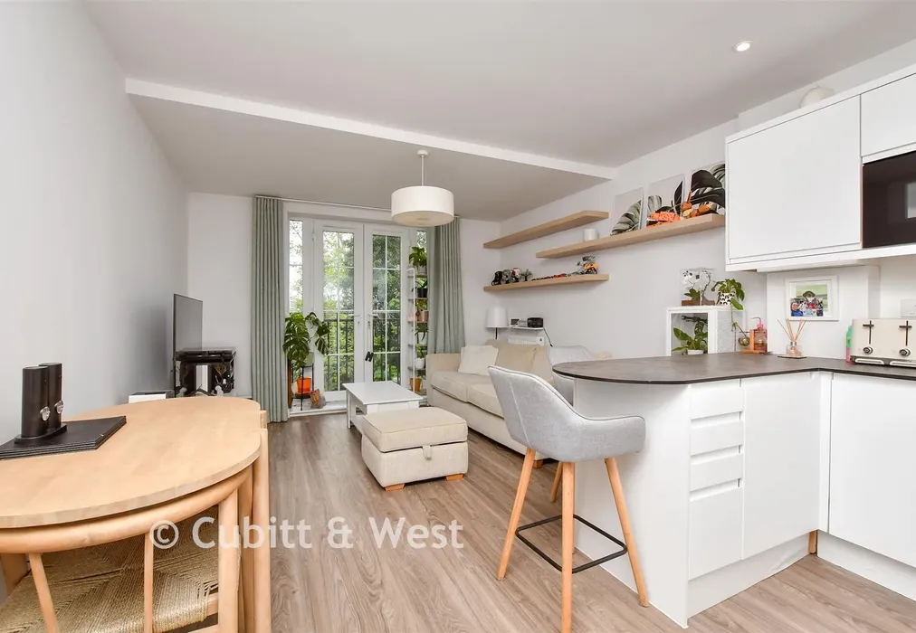 Kitchen / Living / Dining Room - Purley Hill, Purley, Surrey - Wards of Kent
