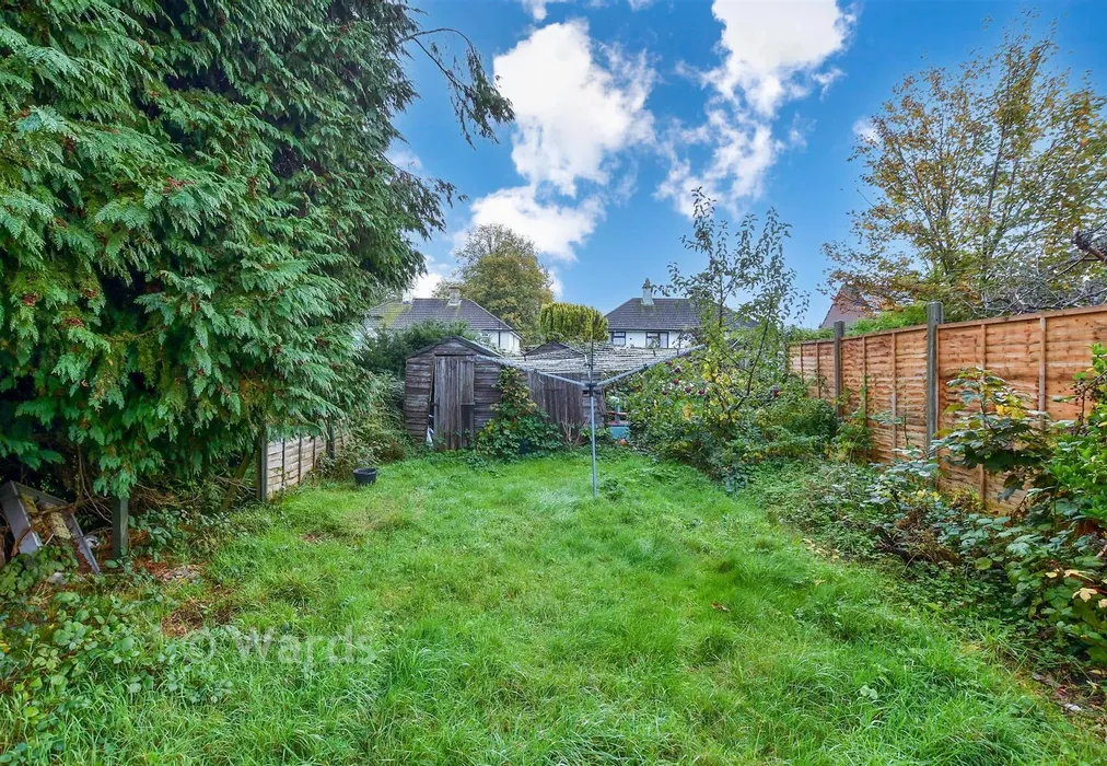 Rear Garden - Middlesex Road, Maidstone, Kent - Wards of Kent