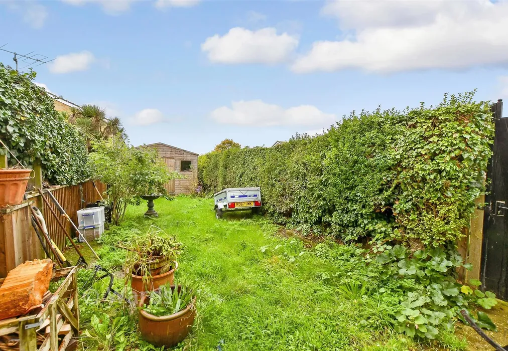 Rear Garden - St. Richard's Road, Deal, Kent - Wards of Kent