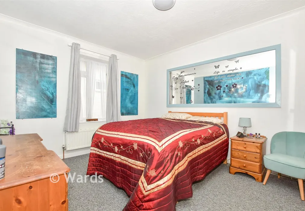 Bedroom 1 - Sutton Road, Maidstone, Kent - Wards of Kent
