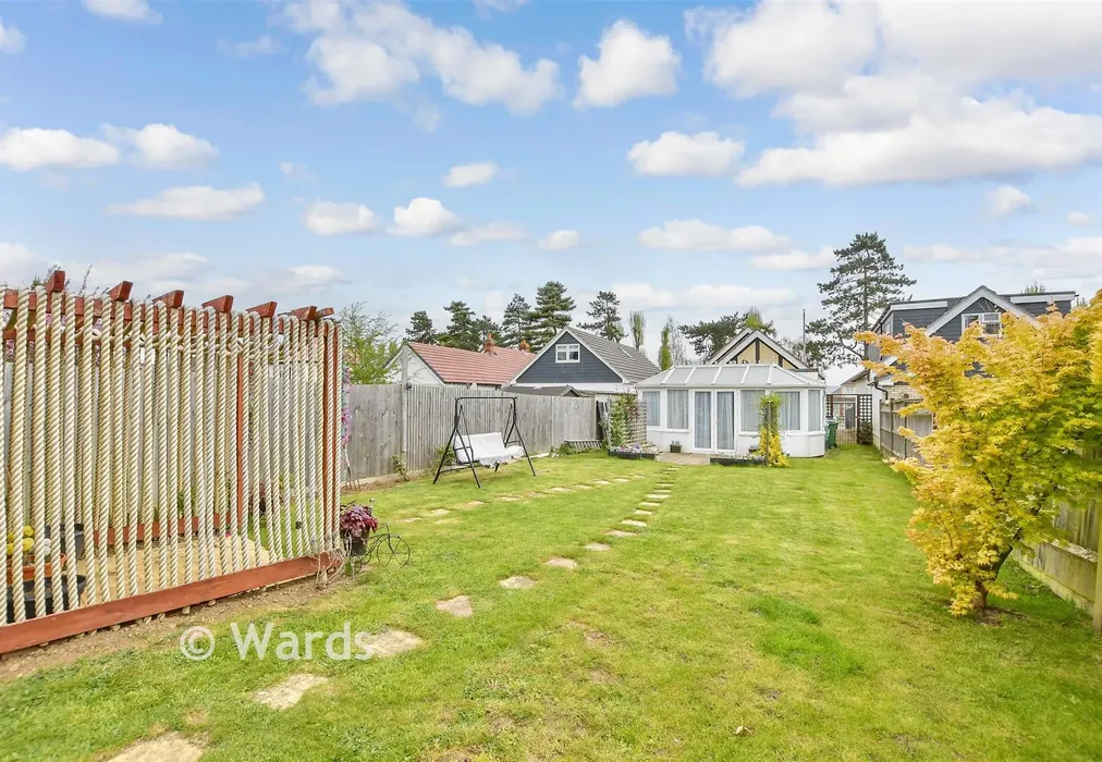 Rear Garden - Sutton Road, Maidstone, Kent - Wards of Kent